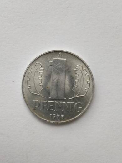 Монета 1 пфенниг. Германская Демократическая республика