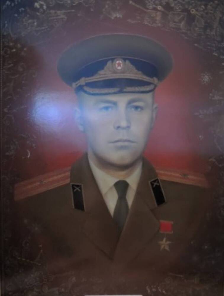 Портрет Героя Советского Союза Подшибякина Михаила Яковлевича (1916-1967)
