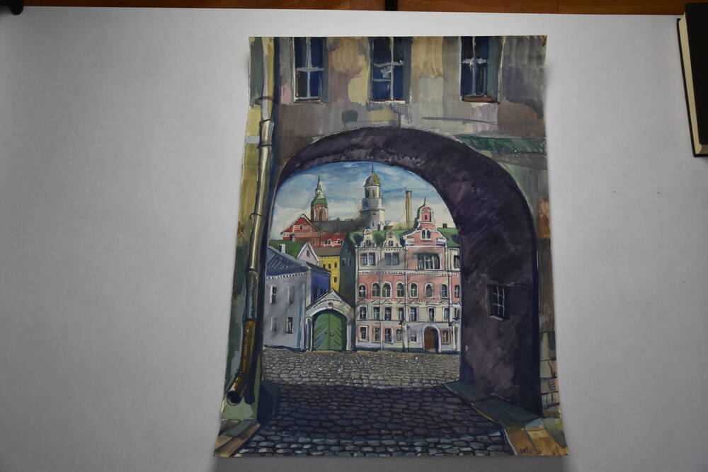 Рисунок – Вид на улочку Старого города