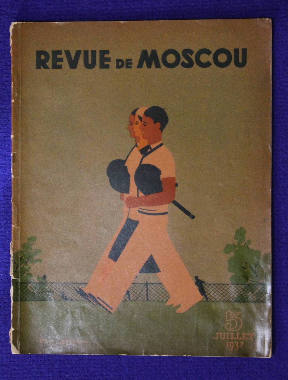 Журнал REVUE DE MOSCOU  № 5 за 1937 г.