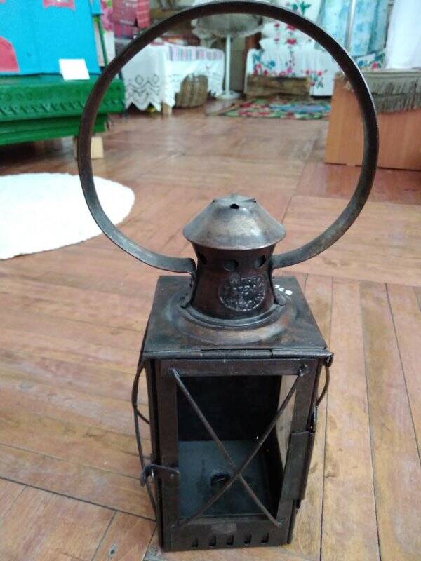 Лампа шахтёрская