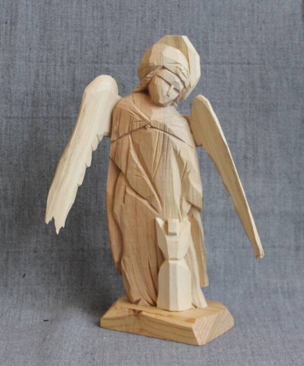 Скульптура сергиевская «Ангел-хранитель»