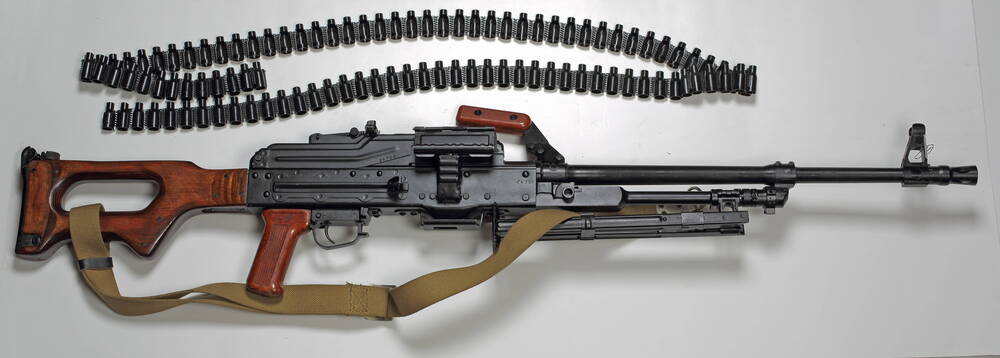Пулемет Калашникова модернизированный, калибр 7,62 мм, ПКМ, 1972 г., доработанный по документации Р1.