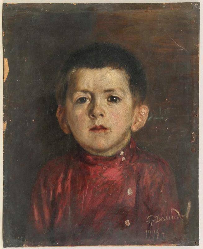 Портрет Александра Демидова, сына художника. Картина
