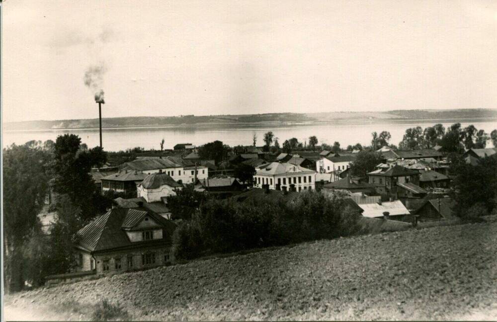 Фотография. Виды г.Галича 1959 г. С Балчуга на мебельную фабрику.  