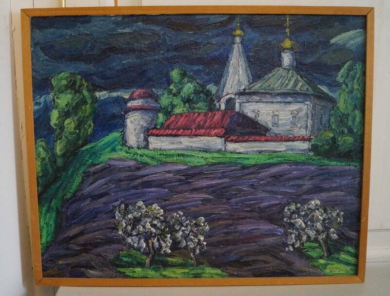 Картина. Рязанский кремль.