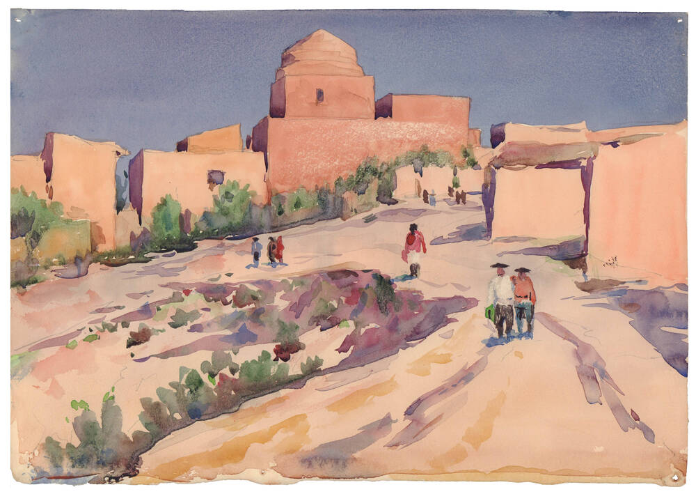 Рисунок «Узбекистан. Хива»