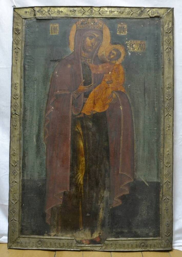Икона Богородица с младенцем