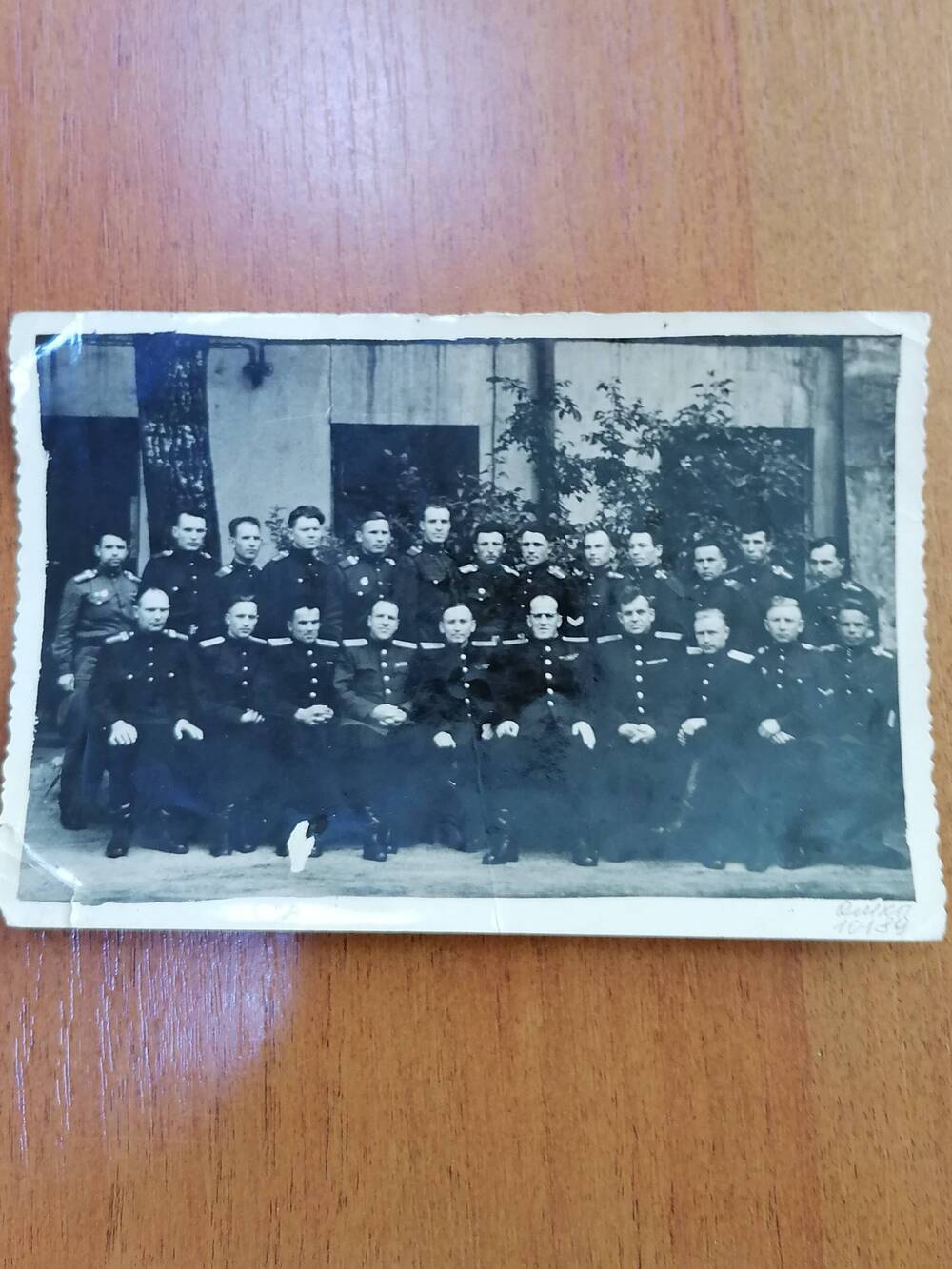 Фото глянцевое, черно-белое, групповое г.Вильнюс высшая партийная школа, 4-я стрелковая дивизия МГБ СССР